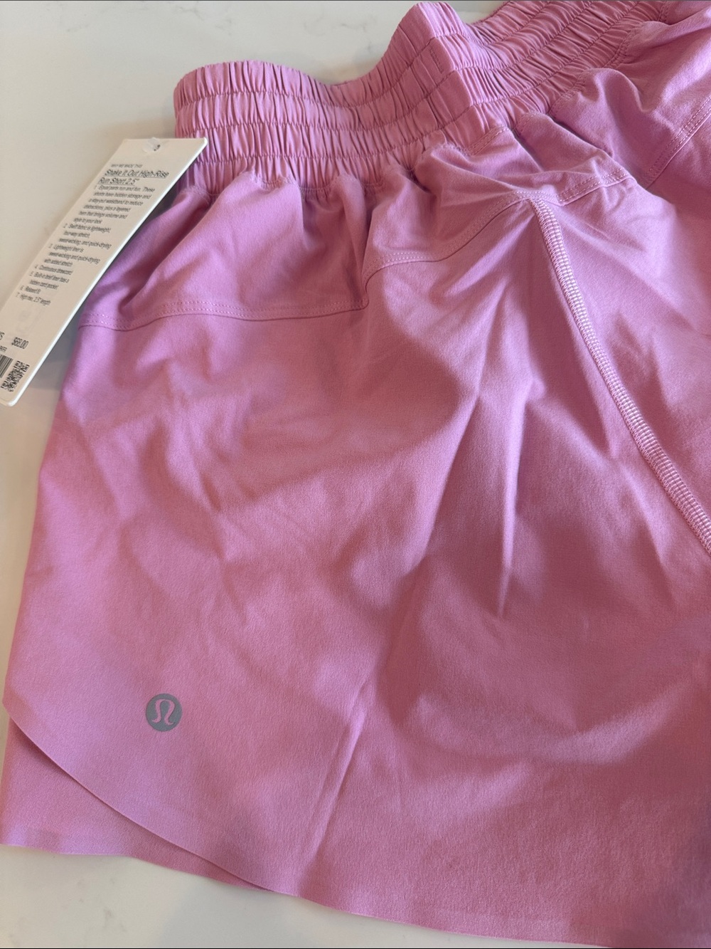 NWT Lululemon Pink Athletic Shorts